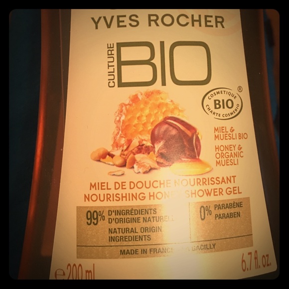 Nourishing honey shower gel