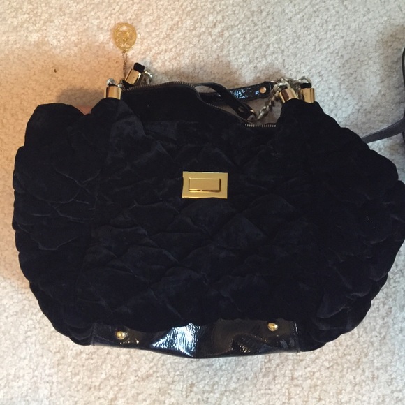 Large black purse