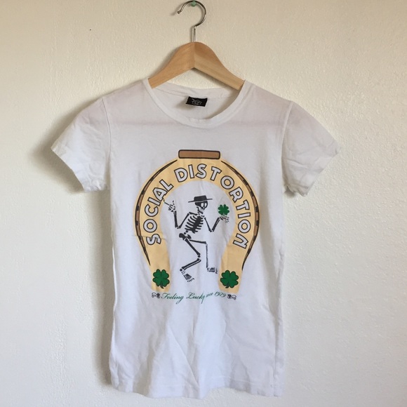 Social Distortion tee shirt