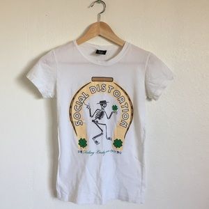 Social Distortion tee shirt