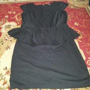 Peplum dress sz xl