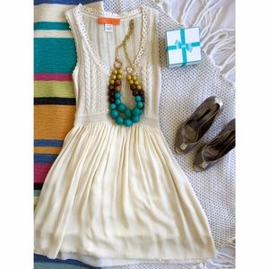 Cynthia Steffe Silk & Angora Cable Knit Dress XS/S