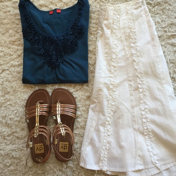 Esprit blue short sleeve top