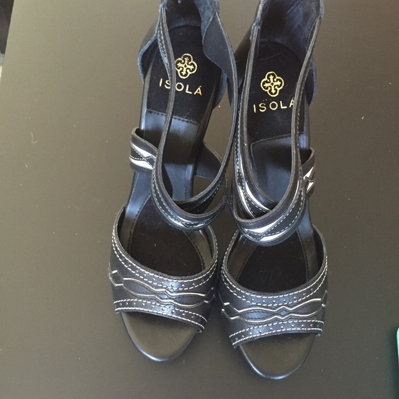 Isola Shoes Isola Leather Sandal Platform Sz 8 New Poshmark