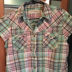 Junior bit and bridle XL western shirt