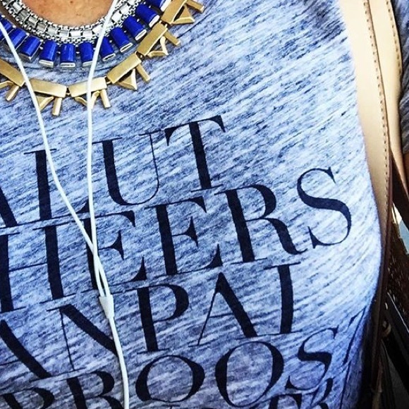 J. Crew Tops - J.crew "Cheers" tee