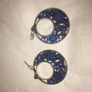 Blue earrings