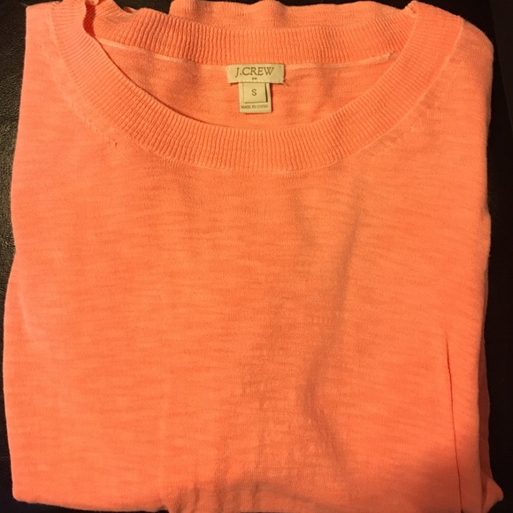 Soft orange (almost neon) sweater