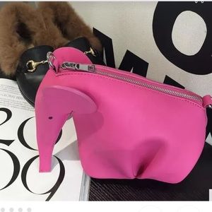Elephant shaped bag