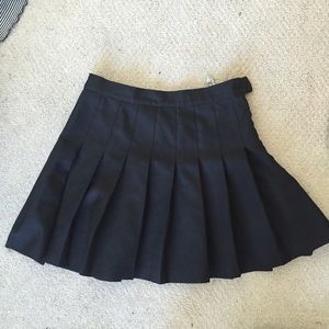 American Apparel black school girl skirt