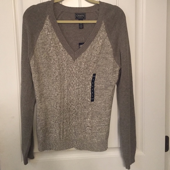 New with tags, Chaps sweater