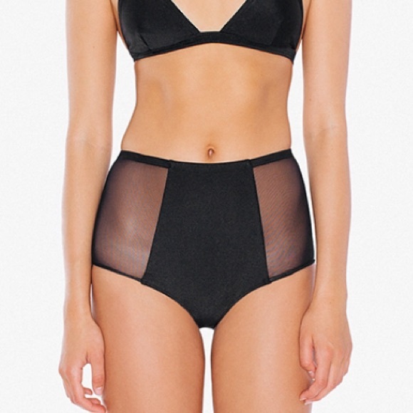 American Apparel high waisted bikini bottom