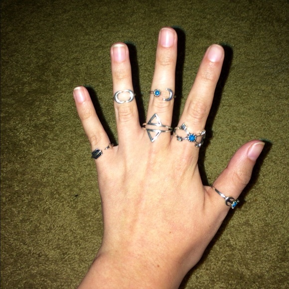 6 piece ring set