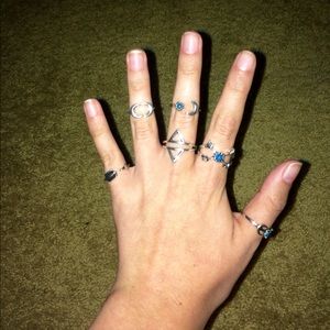 6 piece ring set