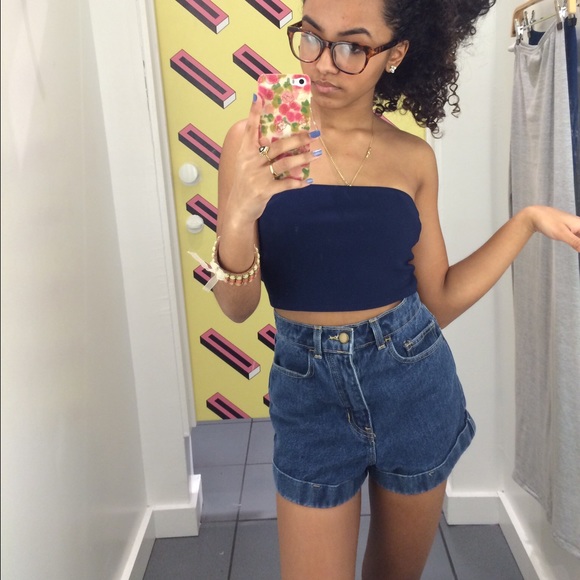 High waisted American apparel shorts