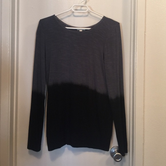 Ecoskin open back, long sleeve shirt