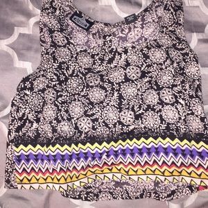Boho crop top
