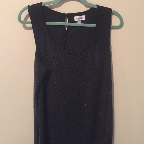 Avenue LBD sequined dress size 14/16