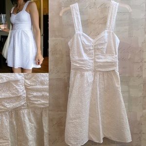 Express, Size 6, White Eyelet Dress