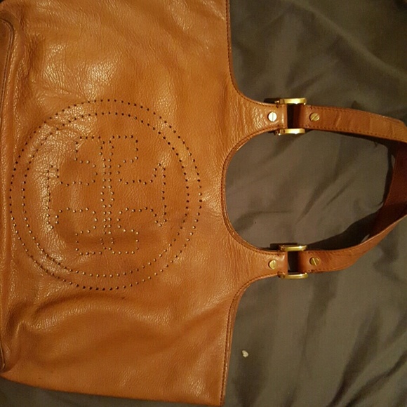 Tory Burch Leather Handbag. Selling to downsize.