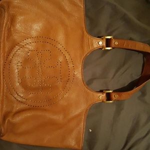 Tory Burch Leather Handbag. Selling to downsize.