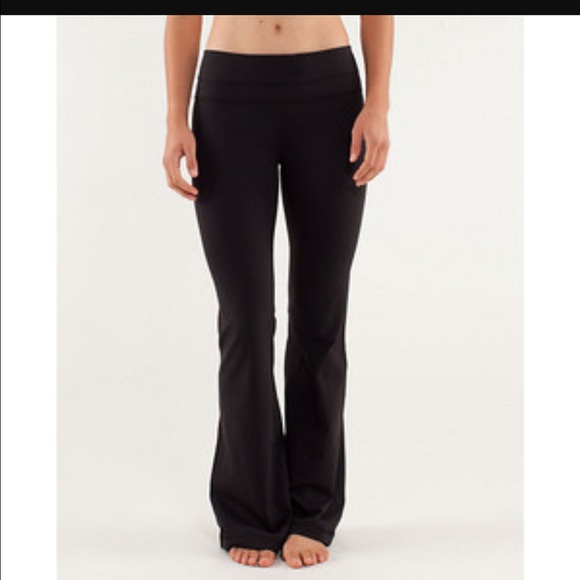 lululemon athletica Pants - Lululemon Groove Pant Black