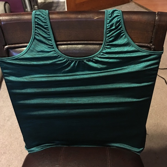 Dark green/black tank