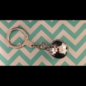 Kate Spade Disco Ball Keychain