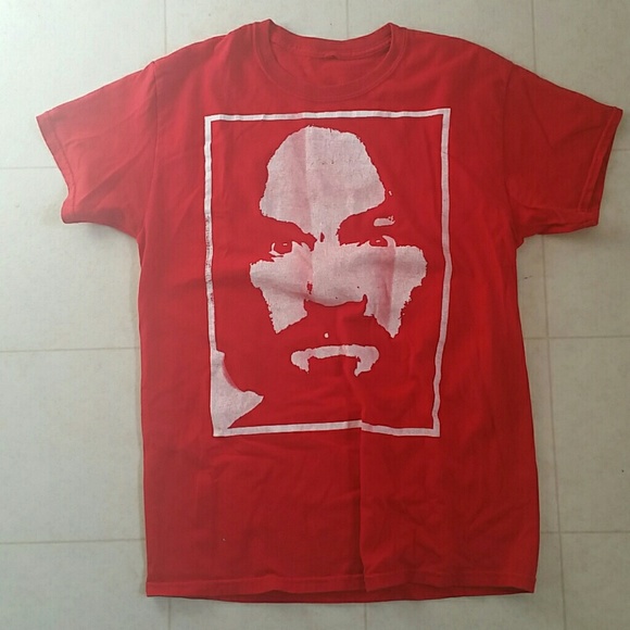 VINTAGE CHARLES MANSON FACE SHARON TATE T SHIRT