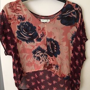 floral shirt from urban outfitters. worn once.