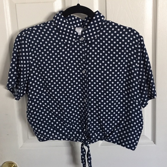 American apparel crop top shirt