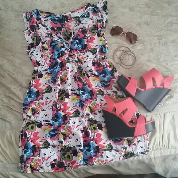 ● SOLD ● floral summer dress