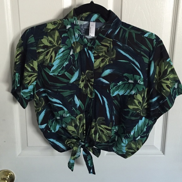 American apparel crop top