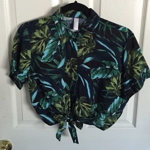 American apparel crop top