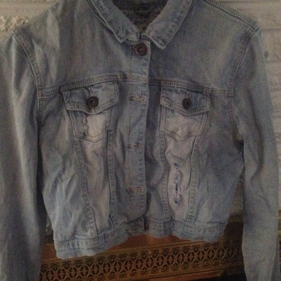 Light blue jean jacket
