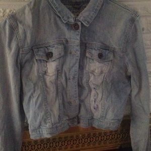 Light blue jean jacket