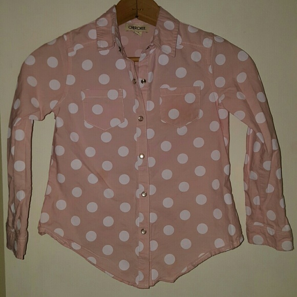 Girls Cherokee button down