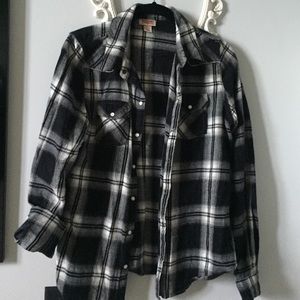 Black flannel