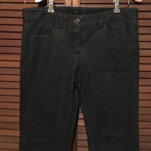 Theory Skinny Jeans size 10 black NWOT