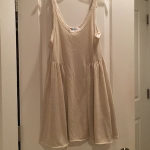 Adorable, girly FP Beach by Free People gold dress