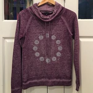 Purple sweater pullover