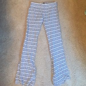Super funky knit plazzo pants! Knit material