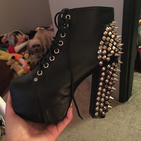 Jeffrey Campbell lita spike size 6. - Picture 2 of 4