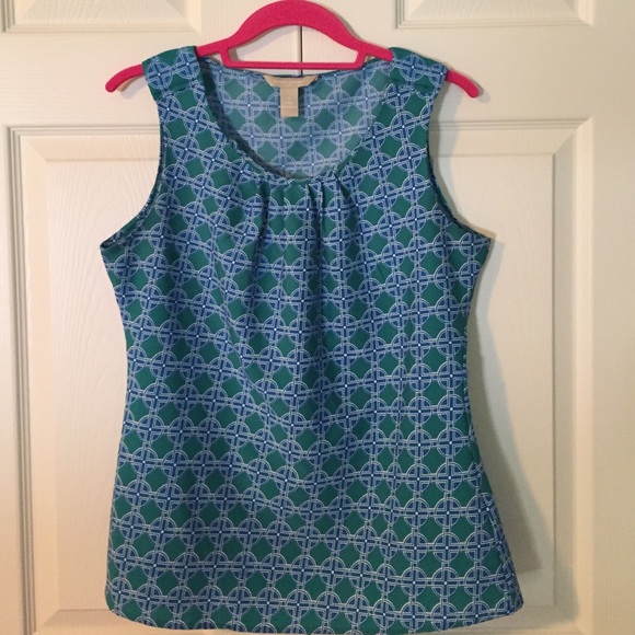 Banana Republic Tops - Final Price Banana Republic Geo Print Top