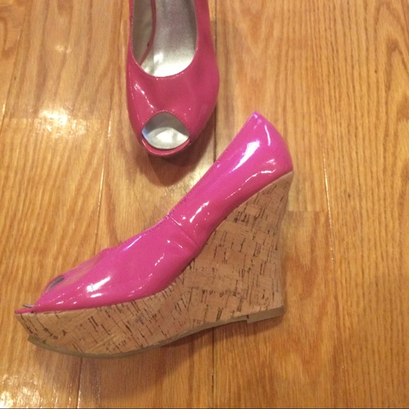 Lightly used Charlotte Russe Wedges