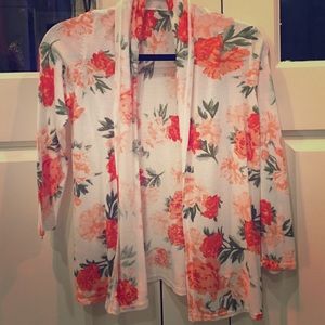 H&M Floral cardigan