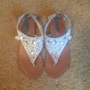 Steve Madden Jeweled sandals