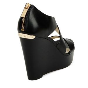 michael kors elena wedge