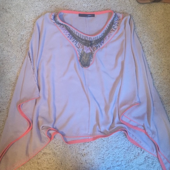 Flowy jeweled top