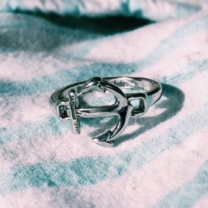 Anchor Ring - Silver